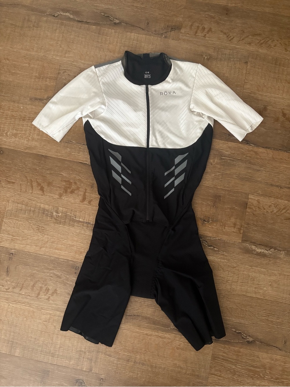 Roka Women’s Black and White Performance Bodysuit